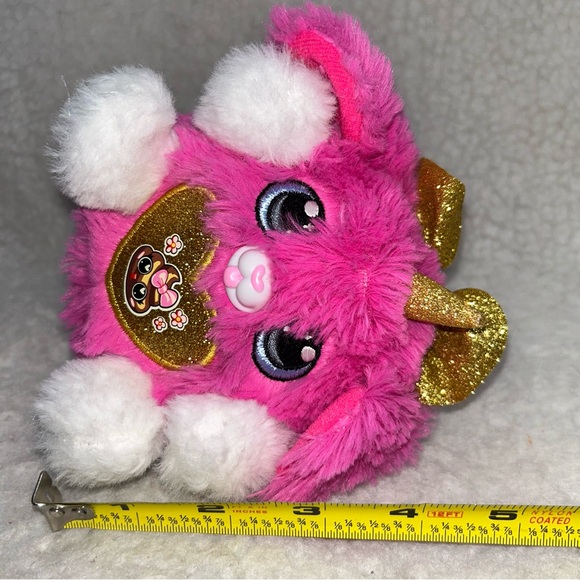 Zuru Rainbocorns big hair surprise 3 plush 13" & 5" Toucan Unicorn sequin heart - Picture 6 of 15